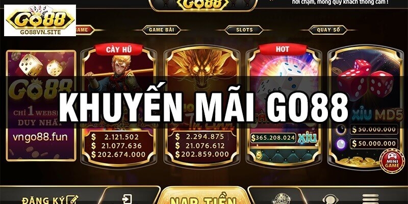 Khuyến mãi hấp dẫn tại Go88